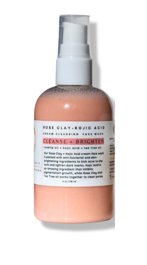 Rose Clay and Kojic Acid Cream Face Wash